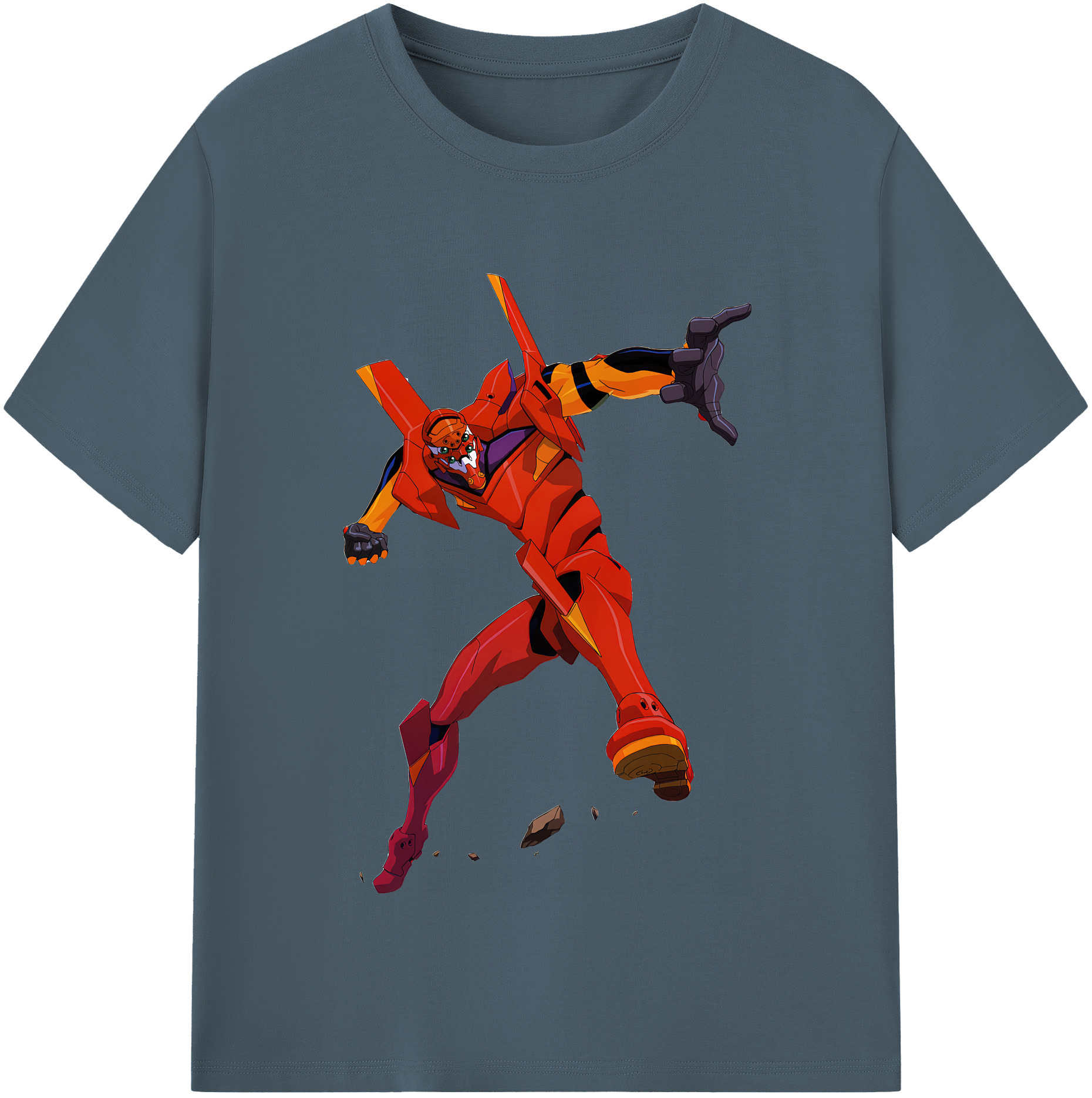 （画像用） EVA 新世紀エヴァンゲリオン 綿100％半袖Tシャツ（フロントプリント）